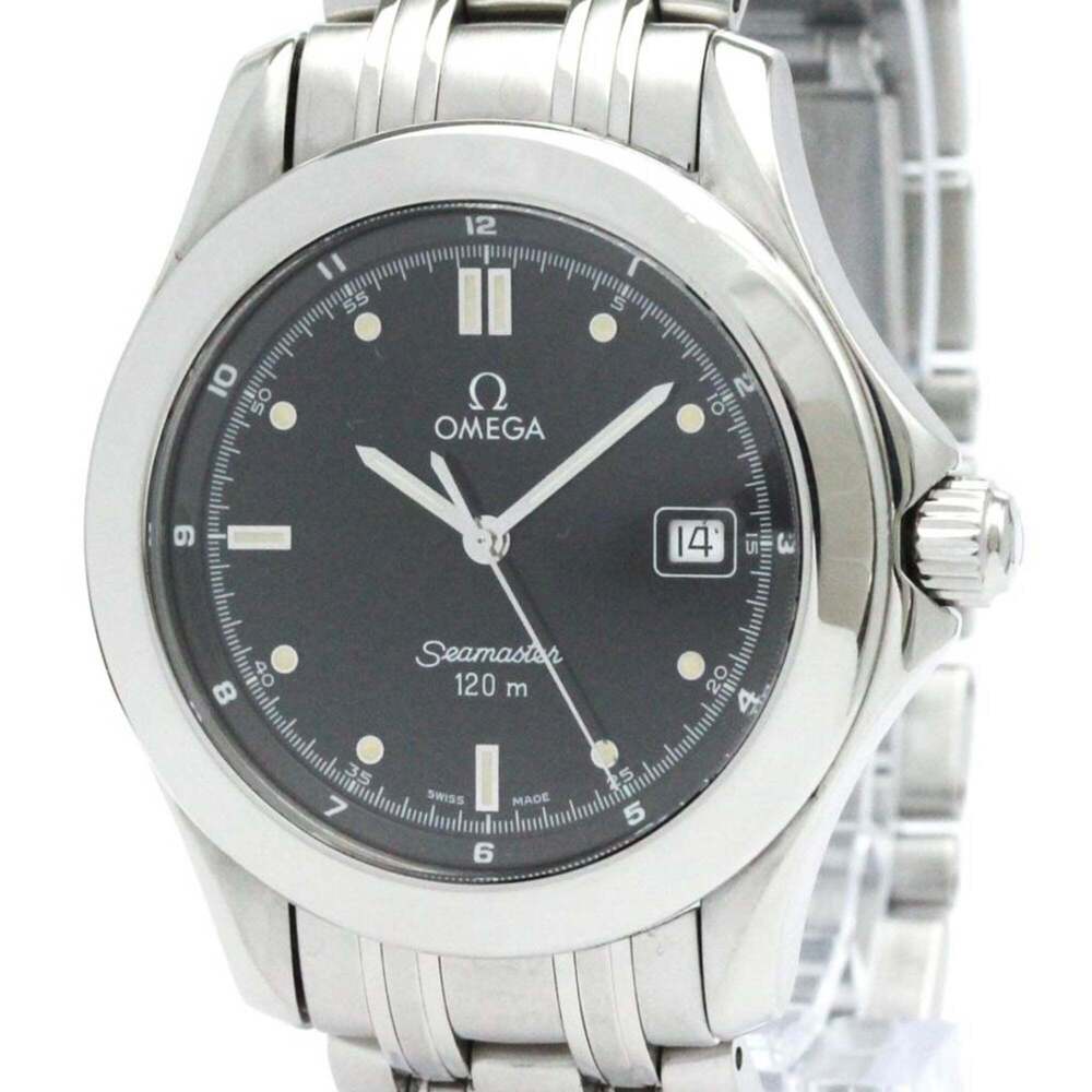 Polished OMEGA Seamaster 120M Stainless Steel Quartz Mens Watch 2511.50 BF582075
